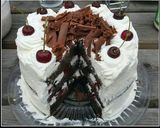A picture of step 13 of Black Forest Cake.