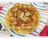 Foto del paso 4 de la receta Tortilla de calabacín y queso azul