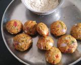 A picture of step 4 of Rajasthani Tikkar Paratha.