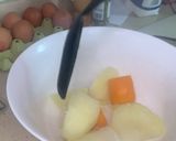 Foto del paso 1 de la receta Albóndigas de papa y zanahoria