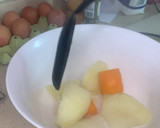 Foto del paso 1 de la receta: Albóndigas de papa y zanahoria