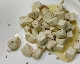 A picture of step 7 of Kadai paneer.