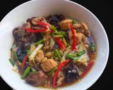 Foto langkah ke 5 dari resep Cah ayam jamur.