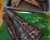 Foto langkah ke 3 dari resep Grilled Tapah River Fish with Signature Nusantara Sambal (ikan tapah bakar & sambal terasi).