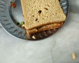 A picture of step 4 of Veg sandwich.