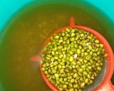 A picture of step 1 of Green grams curry#4weekschallenge.