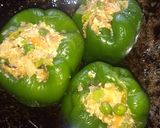 A picture of step 7 of Stuffed Paneer Capsicum.