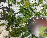 A picture of step 3 of Mint chutney.