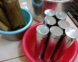 Foto langkah ke 12 dari resep Lontong Daun Pisang Pake Cetakan.
