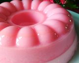 Foto langkah ke 4 dari resep Puding Busa Pink Cocopandan.