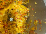 Berenjena rellena de pollo (Thermomix)