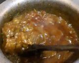 A picture of step 4 of Hyderabadi Beef Masalah.