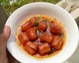 Foto langkah ke 2 dari resep Sosis saus mentega bisa untuk anak (no Cabai).