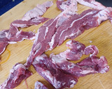 Foto del paso 10 de la receta: Abanico Ibérico en Salsa española al vermut