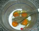 Αυγά με τυρί και μπέικον σε ζύμη φωτογραφία βήματος 7