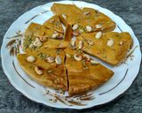 A picture of step 10 of Honeycomb Candy / Gur Gatta.