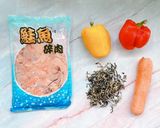 寵物鮮食🍽繽紛彩椒鮭魚炒飯的食譜步驟1照片