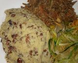 A picture of step 3 of Mushenye omens and fried vegetables #charity support recipe.