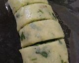 A picture of step 2 of Potato And Peas Pinwheel Snacks.