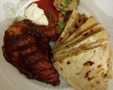 A picture of step 9 of Potato Paratha(আলুর পরোটা) with Spicy Chicken.