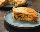 Foto del passaggio 9 della ricetta Focaccia Lucana Arrotolata e Sfogliata