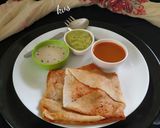 A picture of step 12 of Instant Multigrain Dosa.