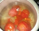 A picture of step 3 of Tomato soup.
