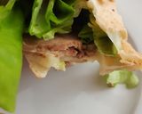 Foto del paso 4 de la receta: Wrap triangular bajo en calorías 🥬
