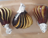 Foto del paso 1 de la receta: Berenjenas rellenas en abanico