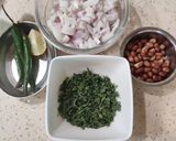 A picture of step 3 of Peanut Poha (Shengdana Pohe).