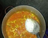 A picture of step 3 of Egusi soup.