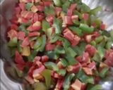 A picture of step 2 of Veggies pasta.