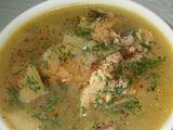 Sopa de pollo casera