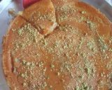 A picture of step 1 of Knafeh.