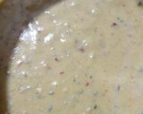 A picture of step 2 of Hari mirch k pakoray.