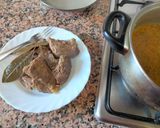 Foto del paso 8 de la receta Arroz con carrilleras en salsa