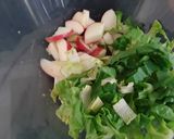 A picture of step 2 of Sig's Bratwurst Salad.