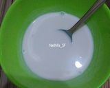Foto langkah ke 3 dari resep Dadar Gulung Tanpa Telur Isi Unti Kelapa.