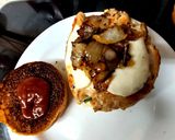 A picture of step 4 of My Garlic Chicken with Mozzarella cheese. 🙂.
