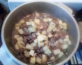 Foto del paso 3 de la receta: Revuelto de hígado, papas y cebolla