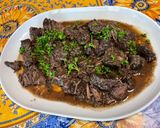 A picture of step 13 of Peposo-Style Beef with Black Pepper and Red Wine.