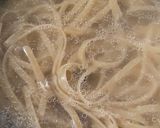 Foto langkah ke 1 dari resep Salmon Fettuccine.