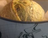 Foto langkah ke 14 dari resep Pandan Biji Wijen Hitam Sourdough Bread.