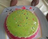 عکس مرحله 2 از دستور ژله دورنگ با خامه
