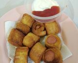 Foto langkah ke 6 dari resep Roti Gulung Sosis.