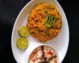 A picture of step 9 of Dal Khichdi.