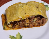 Foto del paso 8 de la receta: Rollo de calabacín y carne picada