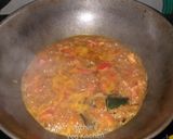 A picture of step 2 of Sev Tamatar.