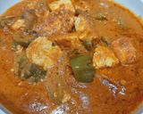 A picture of step 6 of Paneer shimla mirch curry.