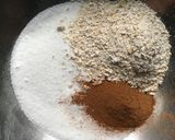 A picture of step 5 of Spiced Chocolate Peanut Butter Cookies with Lentil Flour.